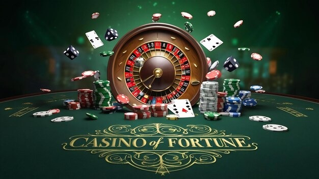 Roulette wheel spin in progress at dewi28